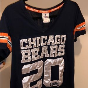PINK CHICAGO BEARS JERSEY